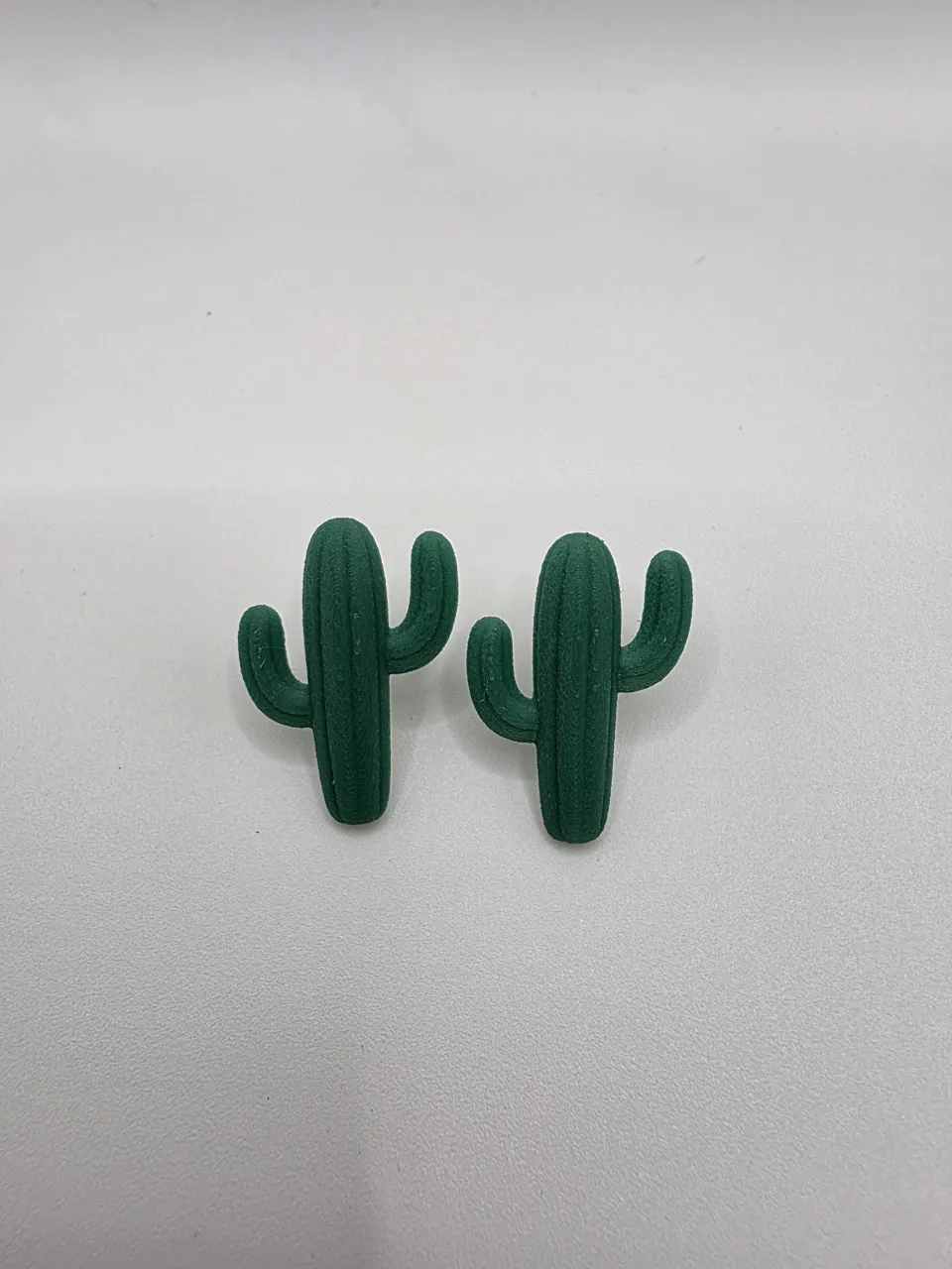 Fluffy Cactus Earrings view 4