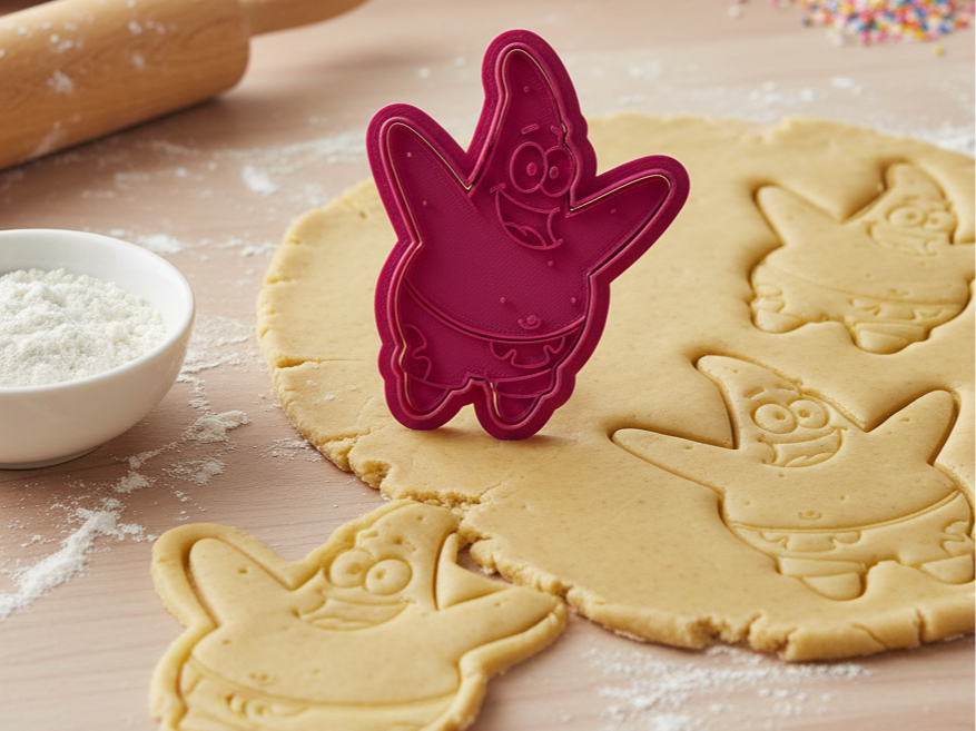 Patricio Estrella Cortante de Galletas Bob Esponja