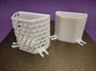 Toothbrush and toothpaste holder