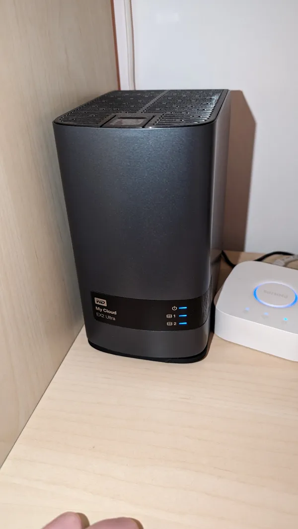 Support pour NAS My Cloud EX2 Ultra