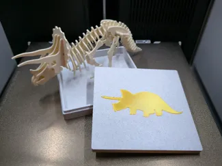 Triceratops Box (Dinosaurier-Modell von Hef413)