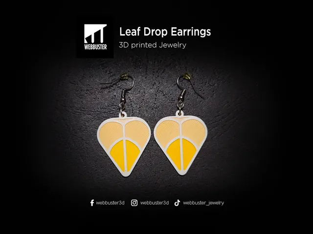 Leaf Drop - Earrings