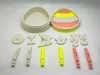 All in 3 plates - 0.24mm layer, 2 walls, 15% infill