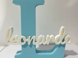 Letreiro com o nome Leonardo