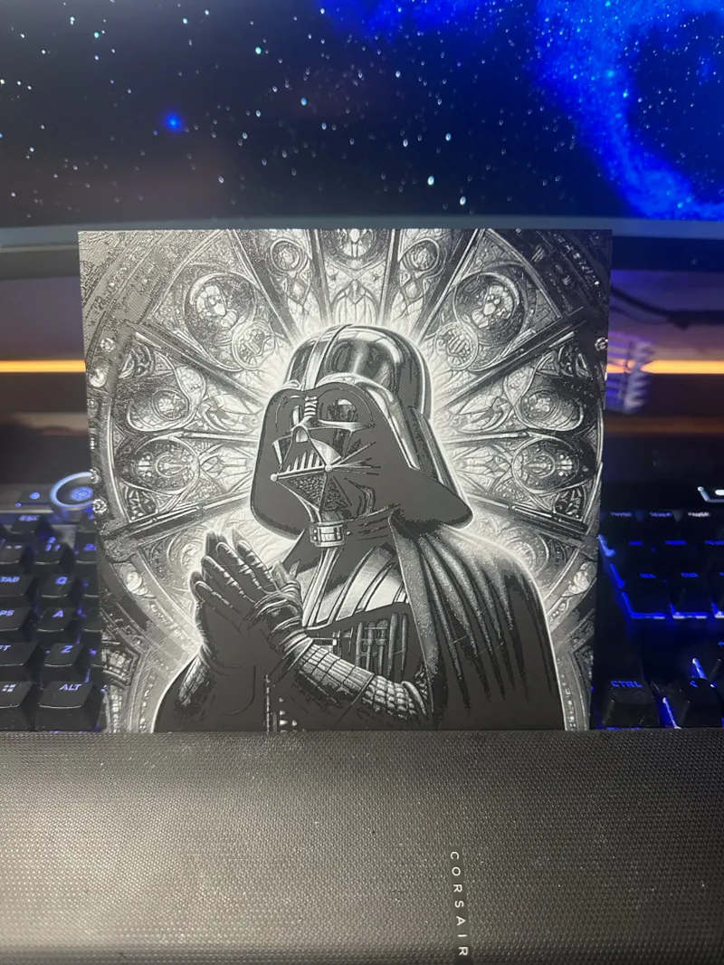 Darth Vader Hueforge Art Deco