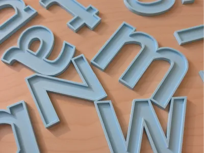 Sensory Alphabet