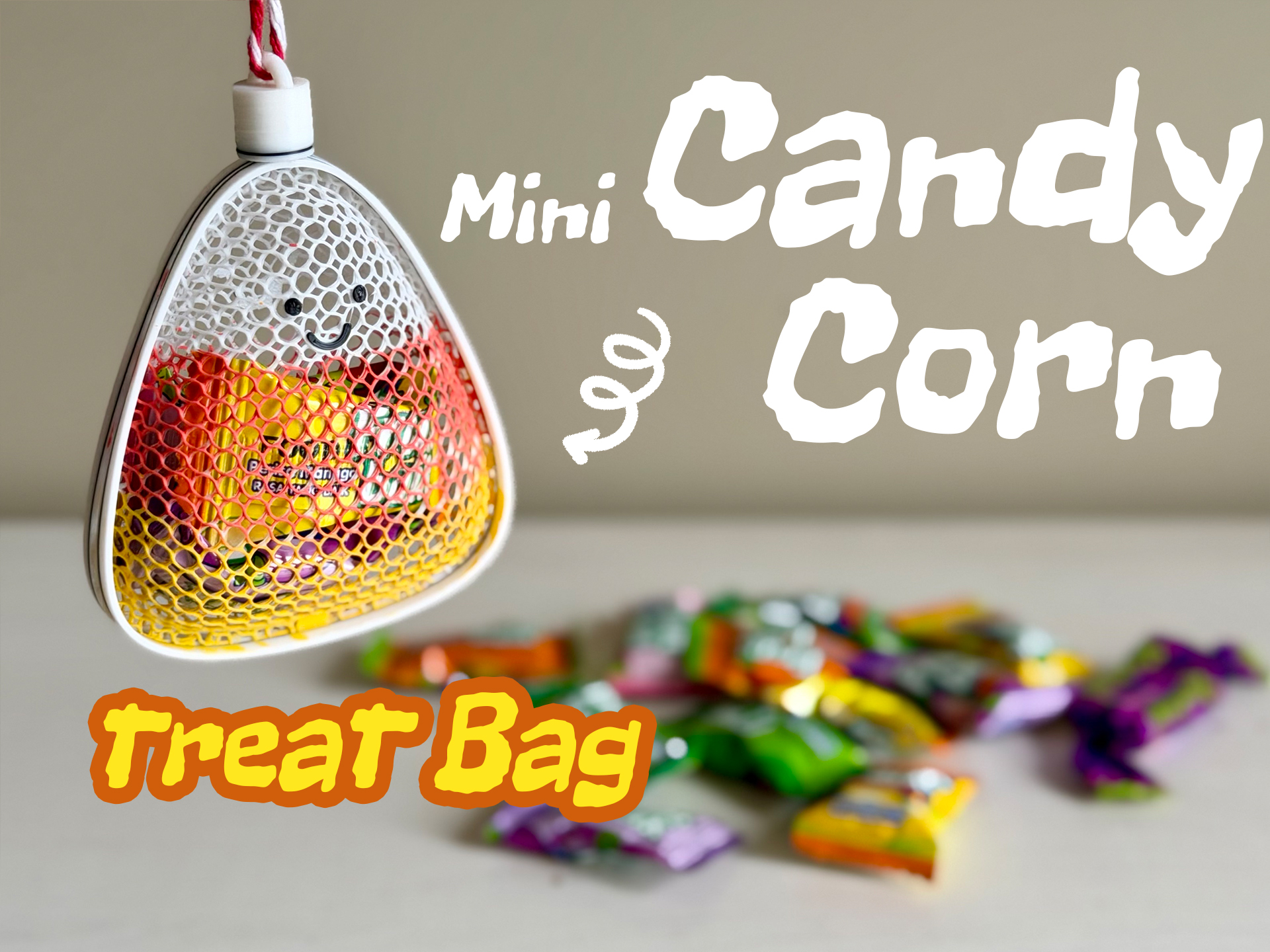 Mini Thermoformed Candy Corn Containers - 1