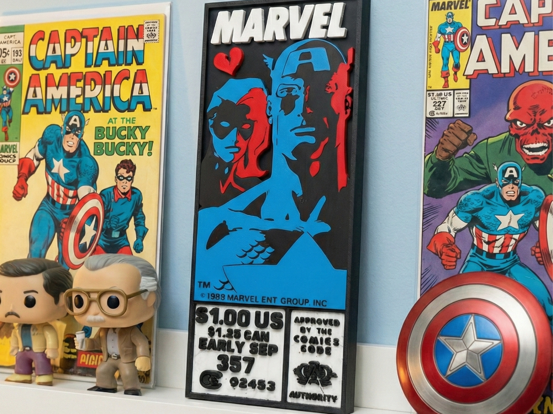 Captain America Marvel Corner Box 