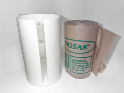 Kitchen Organic Waste Bag Storage