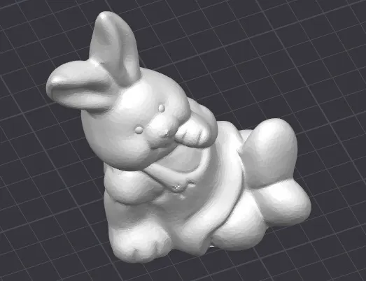 easter bunny relaxed