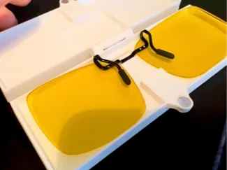 Case for Zenni Clip-on Lenses (Print-in-Place!)