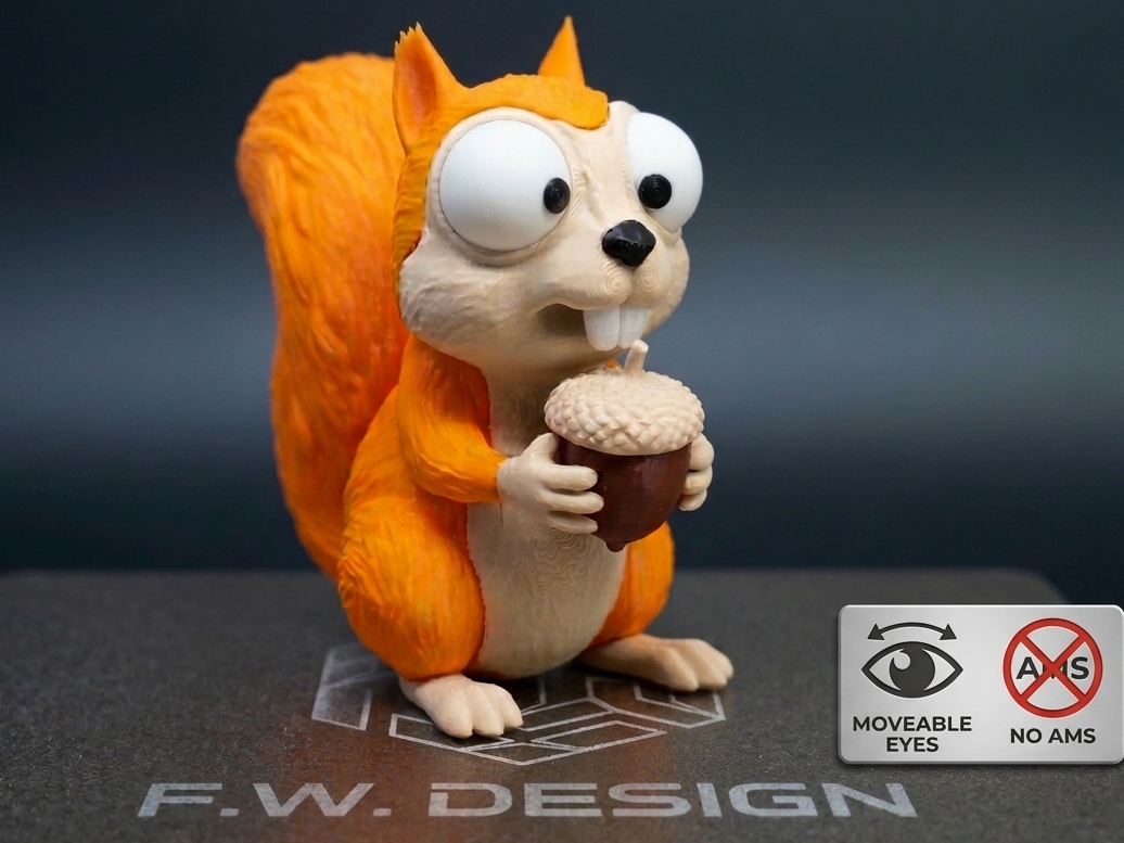Acorn Buddy – The Moveable Squirrel
