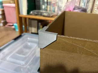 参数化的纸箱四角固定卡扣