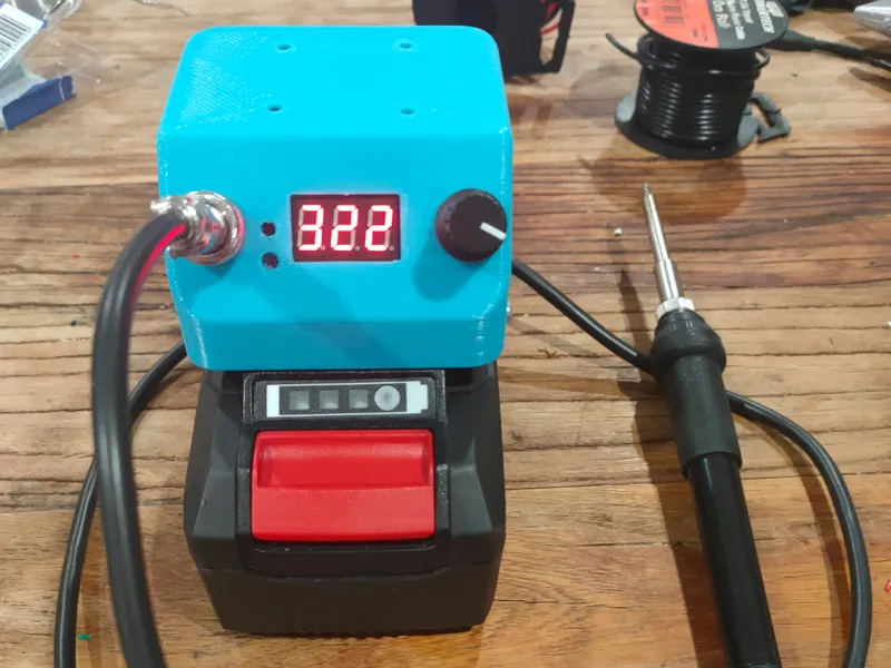 Ozito PXC 20V 72W Soldering Iron Station