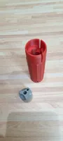 PETG 0.2mm Schicht, 4 Wände, 15% Füllung + PLA Stützmaterial