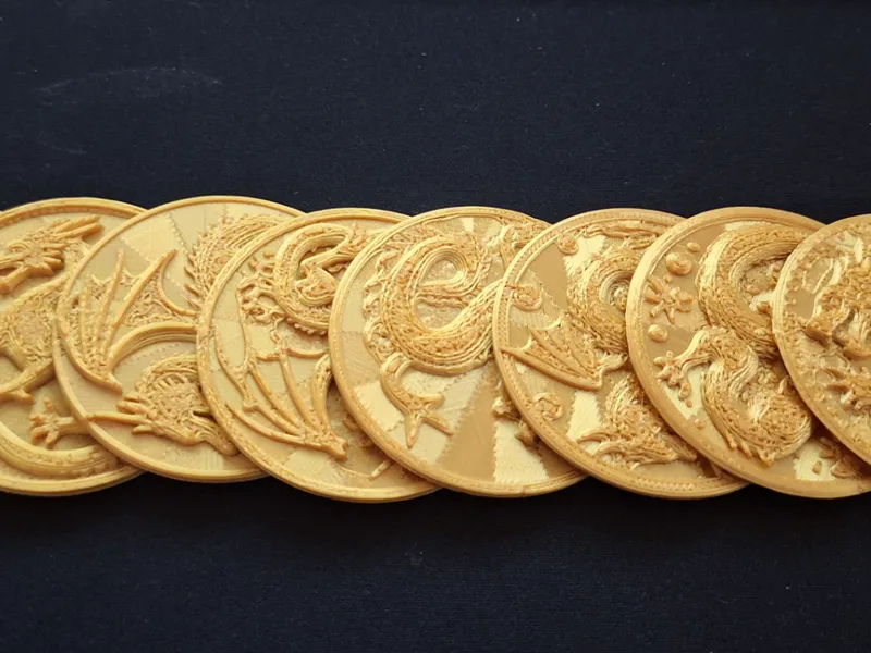Dragon coins