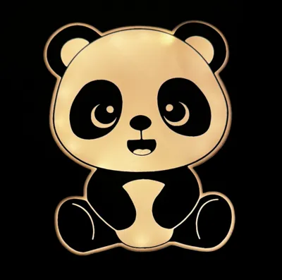 Panda lamp for LED