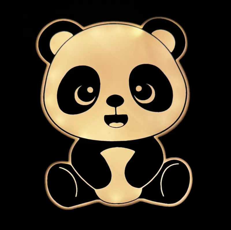 Panda lamp for LED