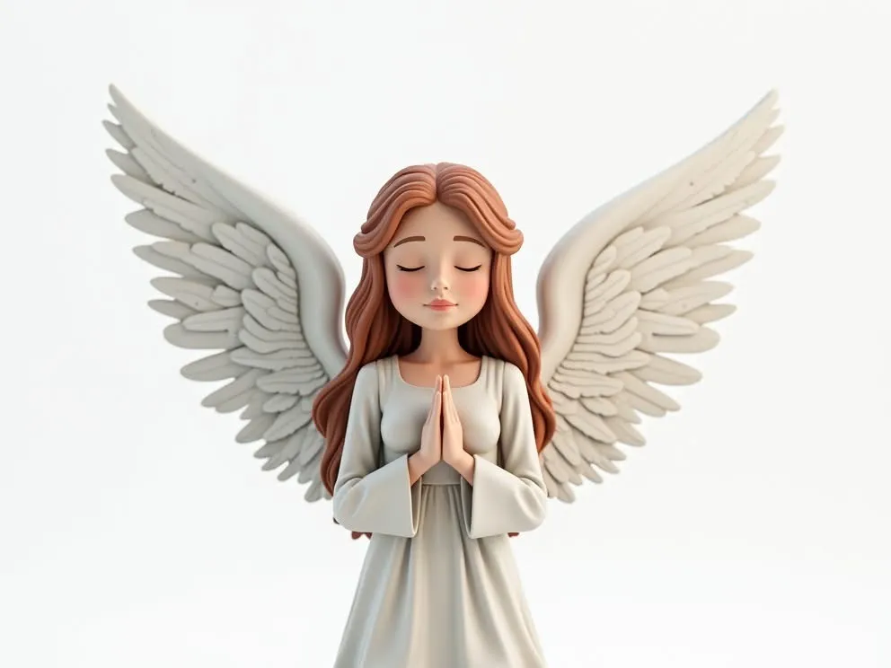 Ange en prière
