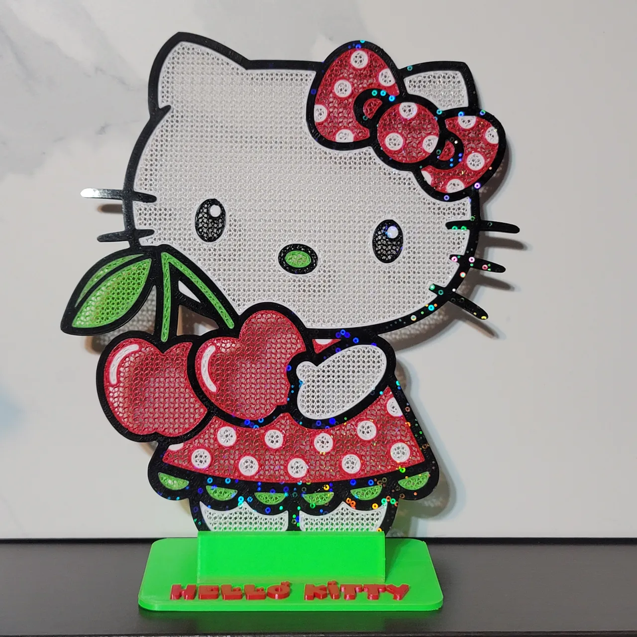Hello Kitty Earring/Pin Pin Board display view 2