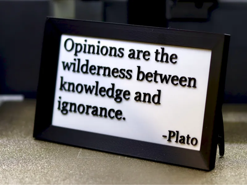A Deep Quote for Shallow Desks