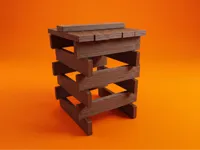 Full plate of blocks