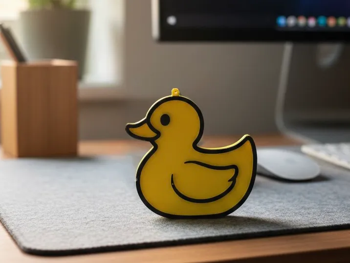 rubber duck ornament