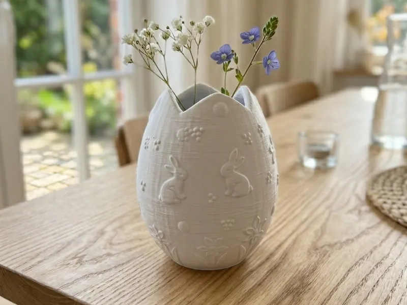 Osterei-Vase