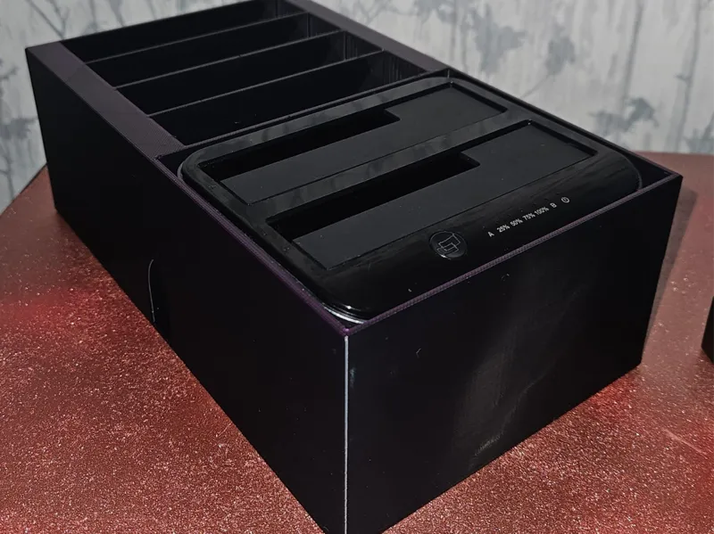 SSK Dual HDD Dock Organiser