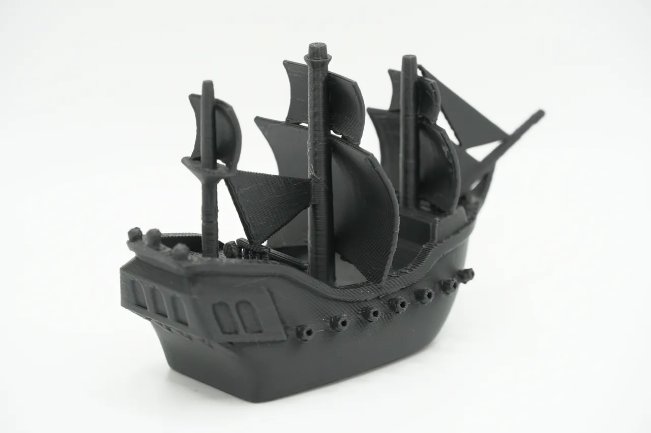 Black Pearl Benchy with the Kraken view 4