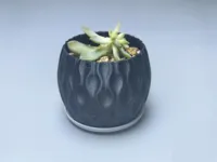 银涡花盆77X77X60 口径60