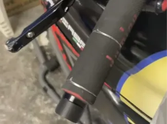 racingbike half-handlebar counterweights