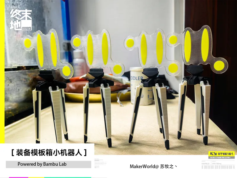 明日方舟终末地—装备模板箱小机器人
