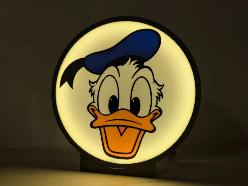 Donald Duck LED LAMP | MODULAR version