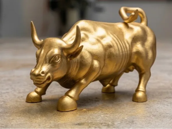 Taureau de Wall Street - édition dorée