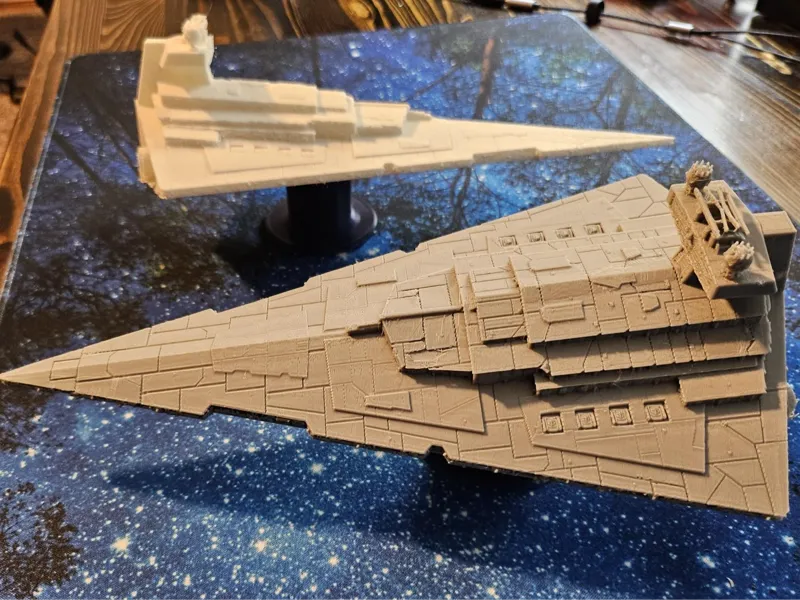 Empire Star Destroyer Space Ship - Star Wars