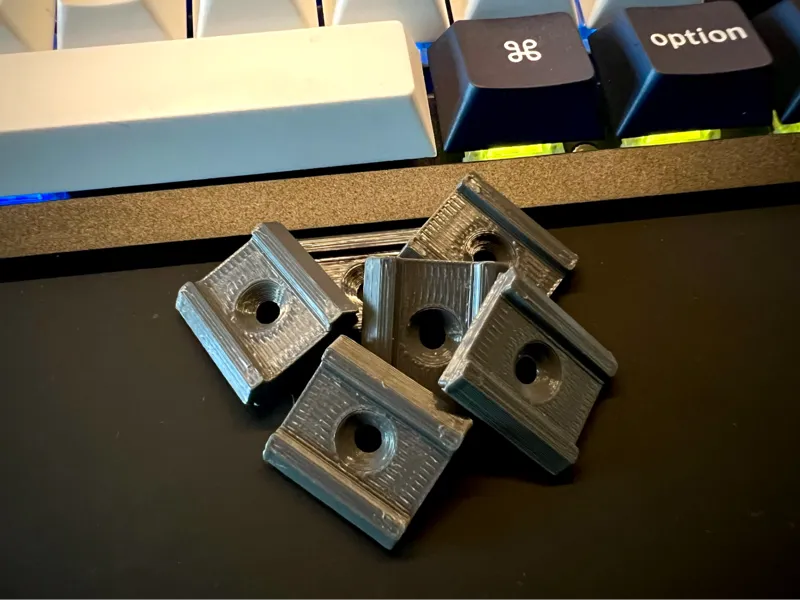IKEA MITTLED, strong mounting clip
