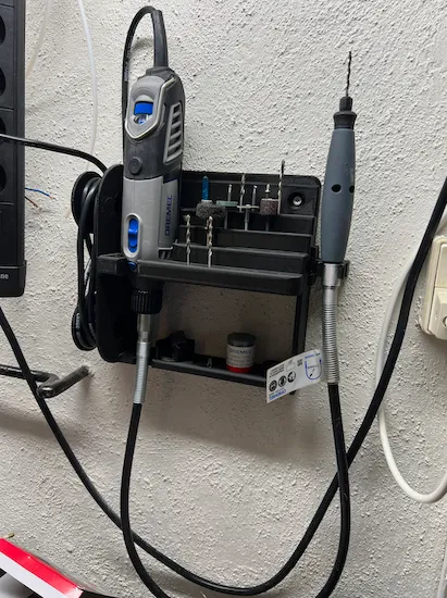 Râtelier pour outils Dremel