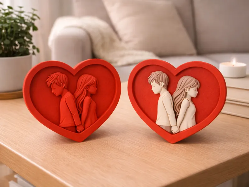 Cuore dell’Amore – Coppia di spalle