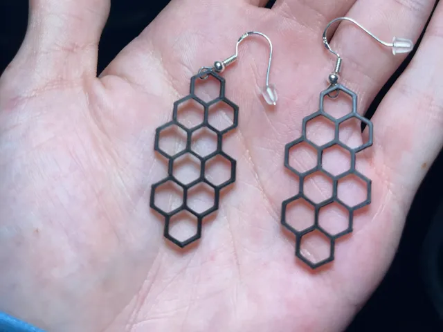 Honeycomb Earrings