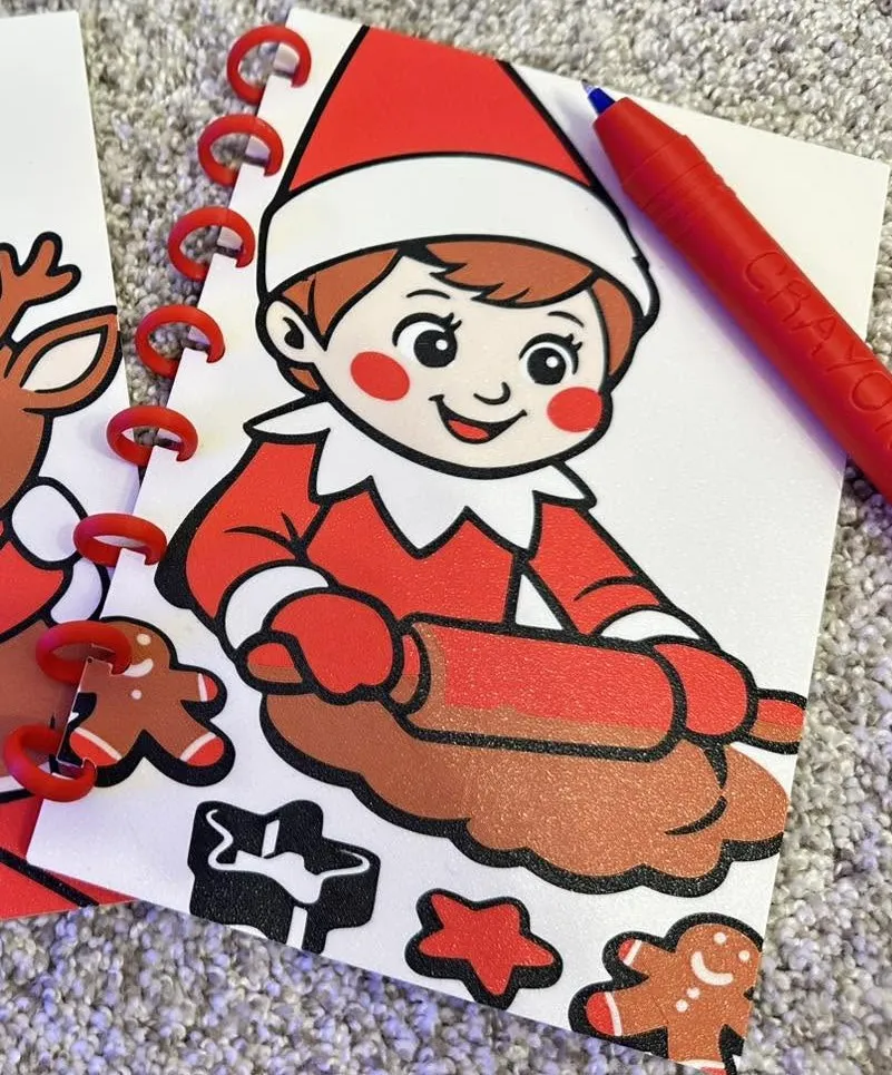 Process Book Format Elf the shelf disk bound books a5 size refillable - Free 3D Print Model ...