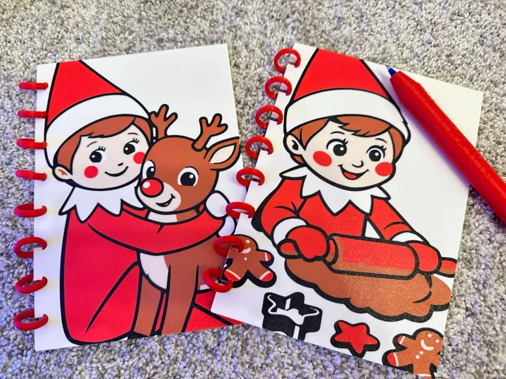 Process Book Format Elf the shelf disk bound books a5 size refillable - Free 3D Print Model ...