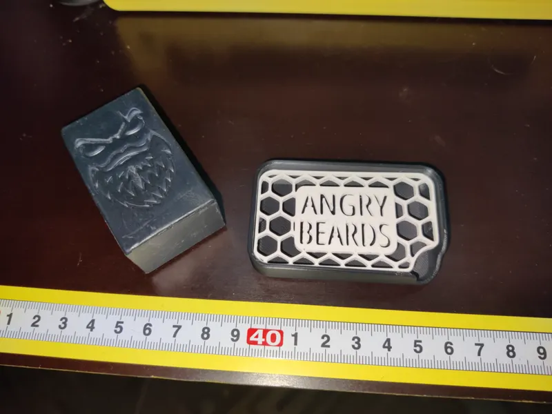 ANGRY BEARDS Beard soap holder mini
