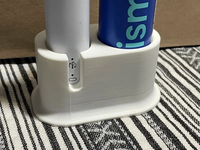 Sonicare 4100 + Hismile Toothpaste Holder