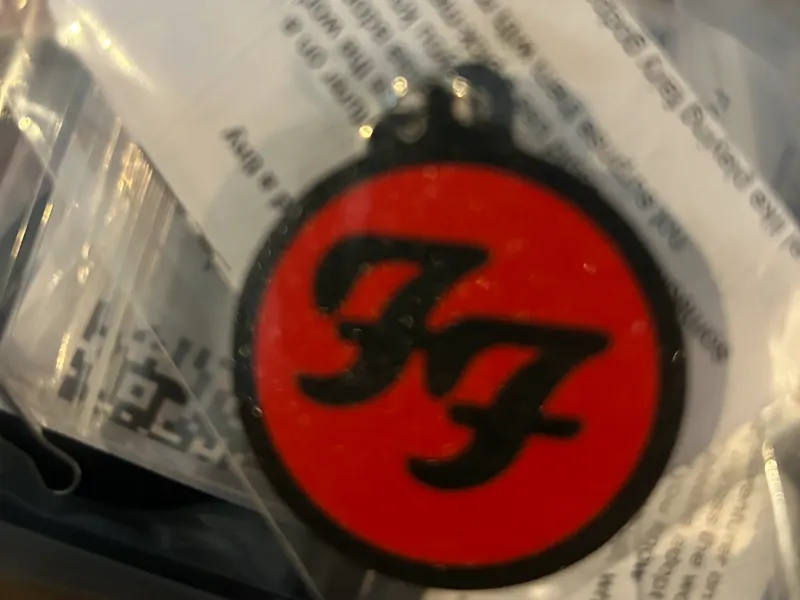 Foo Fighters Logo Keychain