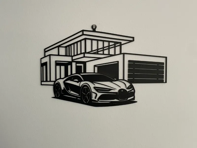 Wallart (Supercar and Villa)