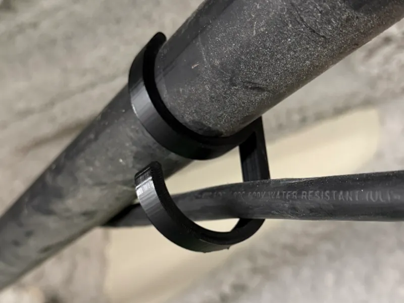 1.9" OD Pipe Cable Clip