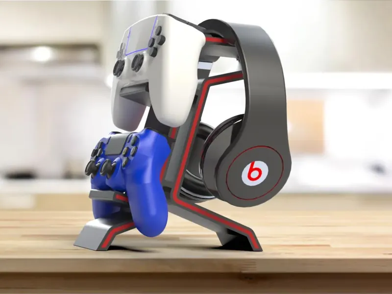 PS4 PS5 Ultimate Gaming Headphone Stand 