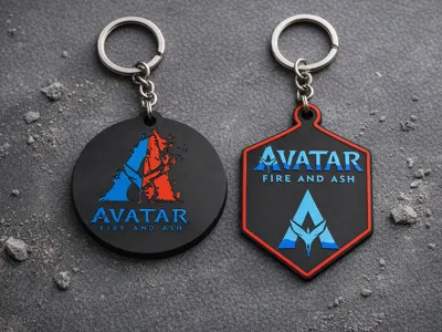 Avatar – Fire and Ash Keychain (2 Versions)