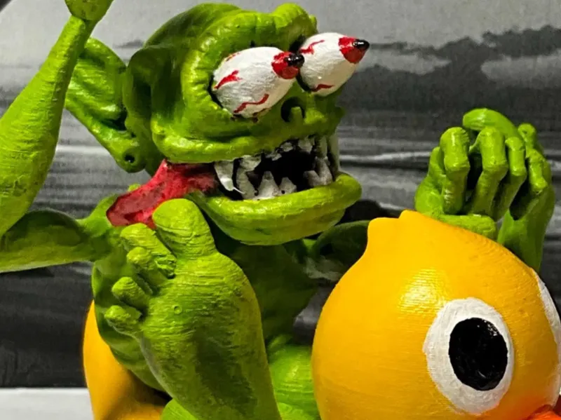 Summer Fink and his rubber ducky
